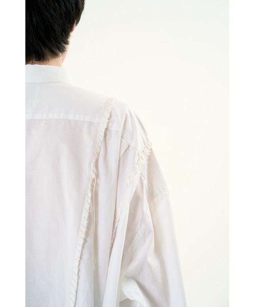 DISCOVERED(ディスカバード)の「DOCKING WIDE LOOPING SHIRTS(シャツ/ブラウス・メンズ・ブルー/ホワイト・SMALL/LARGE)」の20枚目の写真