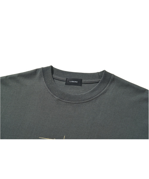 LIBERE(リベーレ)の「LIBERE リベーレ / LR LOGO T-SHIRT ロゴグラフィックプリントビッグシルエットTシャツ / 251214-251215-251216(Tシャツ/カットソー・メンズ・チャコール/ブラック/ホワイト・SMALL/LARGE/MEDIUM)」の11枚目の写真