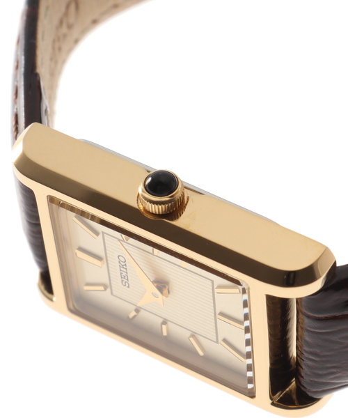 【限定特価】SEIKO セイコー SWR066 レディースアナログウォッチ SEIKO 並行輸入品 訳あり 小キズあり 日本未発売 ESSENTIALS