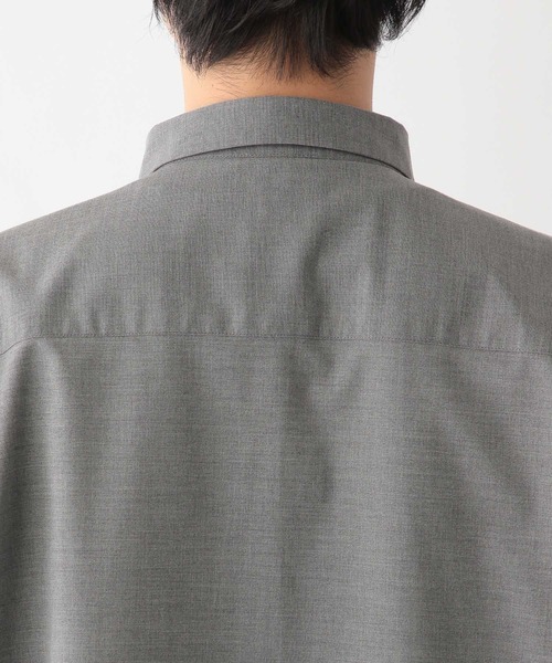 GLOBAL WORK(グローバルワーク)の「アーバンシャツAIR/5分袖/288177(シャツ/ブラウス・メンズ・ブラック/ライトグレー/アイボリー/その他/ホワイト系その他3・SMALL/MEDIUM/LARGE/X-LARGE)」の16枚目の写真