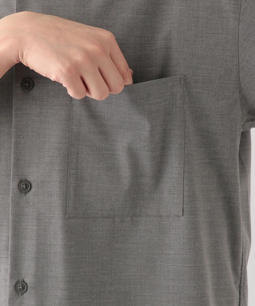 GLOBAL WORK(グローバルワーク)の「アーバンシャツAIR/5分袖/288177(シャツ/ブラウス・メンズ・ブラック/ライトグレー/アイボリー/その他/ホワイト系その他3・SMALL/MEDIUM/LARGE/X-LARGE)」の19枚目の写真