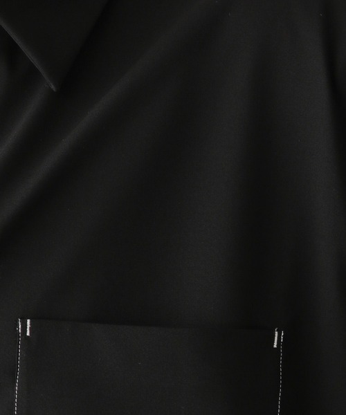 GLOBAL WORK(グローバルワーク)の「アーバンシャツAIR/5分袖/288177(シャツ/ブラウス・メンズ・ブラック/ライトグレー/アイボリー/その他/ホワイト系その他3・SMALL/MEDIUM/LARGE/X-LARGE)」の7枚目の写真