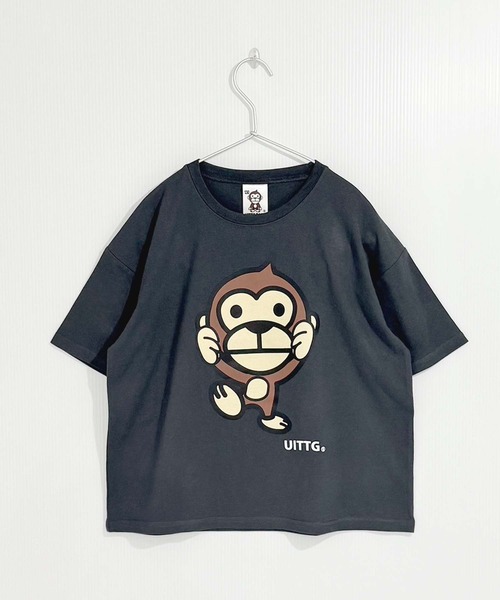 セール】キッズ UITTG オーバーサイズ半袖Tシャツ（Tシャツ