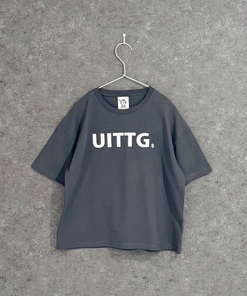 セール】キッズ UITTG オーバーサイズ半袖Tシャツ（Tシャツ