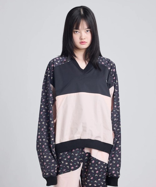 Little sunny bite(リトルサニーバイト)の「littlesunnybite/リトルサニーバイト/nylon top(Tシャツ/カットソー・レディース・ピンク/ブルー/ブラック・S/M)」の2枚目の写真
