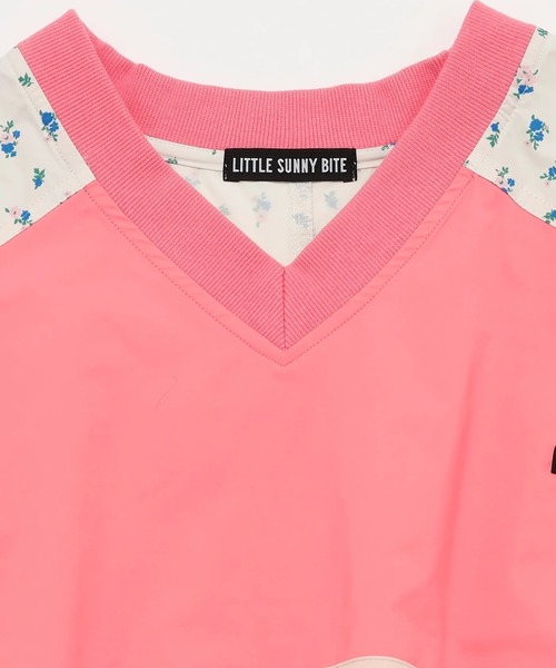 Little sunny bite(リトルサニーバイト)の「littlesunnybite/リトルサニーバイト/nylon top(Tシャツ/カットソー・レディース・ピンク/ブルー/ブラック・S/M)」の18枚目の写真