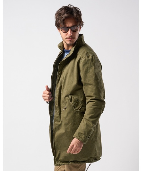 wjk（ダヴルジェイケイ）の「M65　fishtail parka（ミリタリージャケット・メンズ・ブラック/カーキ・SMALL/MEDIUM/LARGE/X-LARGE）」の8枚目の写真