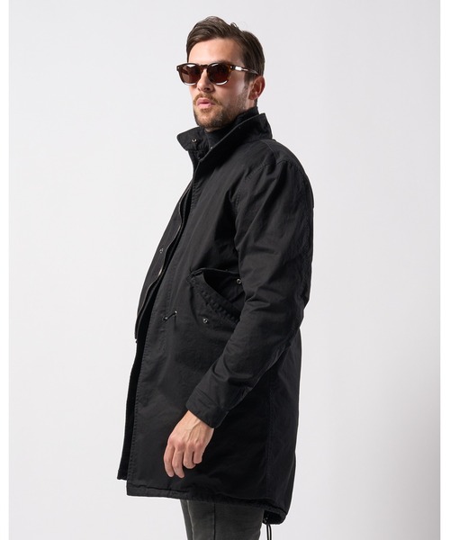 wjk（ダヴルジェイケイ）の「M65　fishtail parka（ミリタリージャケット・メンズ・ブラック/カーキ・SMALL/MEDIUM/LARGE/X-LARGE）」の15枚目の写真