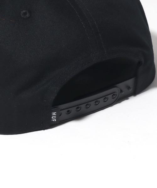 HUF（ハフ）の「【HUF/ハフ】TOOL CO SNAPBACK/フラットバイザーキャップ（キャップ・メンズ・ブラック系その他/ブラック・FREE）」の12枚目の写真