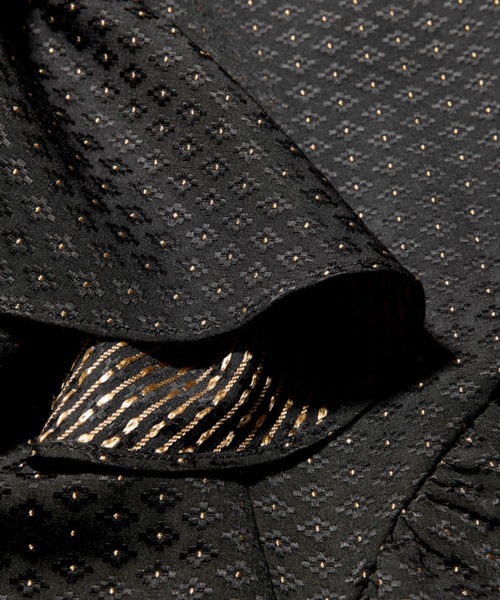 ジャガードフリルドレス（ワンピース）｜Rosy luce（ロージールーチェ