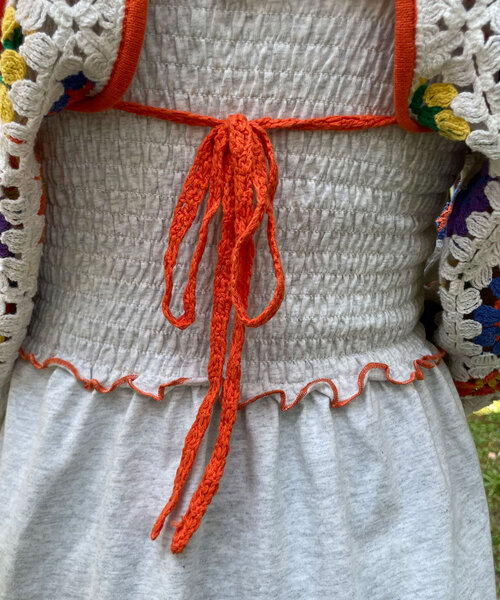 HELLO.SANFRANCISCO（ハローサンフランシスコ）の「【HELLO.SANFRANCISCO/ハローサンフランシスコ】クロシェボレロ付きキャミチュニックワンピ（チュニック・レディース・アイボリー/ブラック・ONE SIZE）」の18枚目の写真