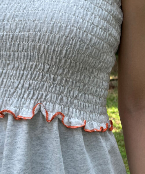 HELLO.SANFRANCISCO（ハローサンフランシスコ）の「【HELLO.SANFRANCISCO/ハローサンフランシスコ】クロシェボレロ付きキャミチュニックワンピ（チュニック・レディース・アイボリー/ブラック・ONE SIZE）」の20枚目の写真