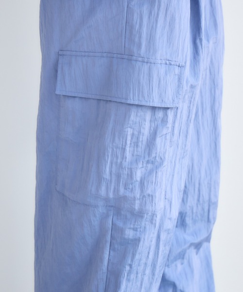 KATHARINE ROSS（キャサリンロス）の「【KATHARINE ROSS】ナイロンワッシャーカーゴパンツ（カーゴパンツ・レディース・ブラック/ブルーグレー・MEDIUM）」の16枚目の写真