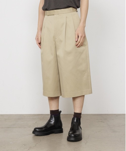 美品/定価2.8万/美品【marka/マーカ】ダブルプリーツスラックス markaware スラックス DOUBLE PLEATED TROUSERS メンズ