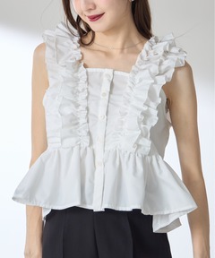 SHEER SQUEEZE CAMI TOPS シアー スクウィーズ キャミ トップス 夏服