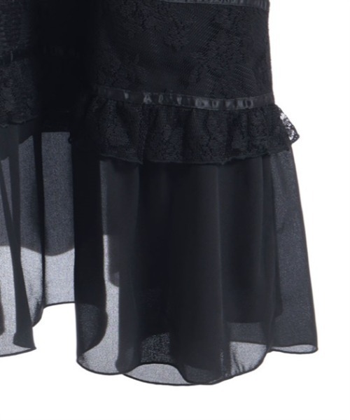カメオ付フレア袖ワンピース axes femme カメオ付フレア袖ワンピース | レディース服・レディース