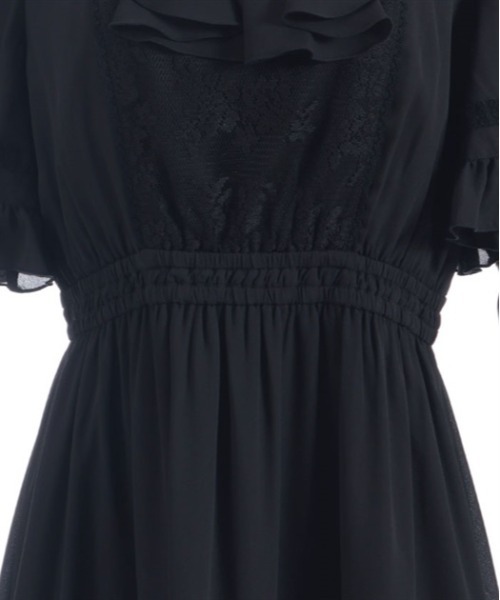 カメオ付フレア袖ワンピース axes femme カメオ付フレア袖ワンピース | axes femme | axes femme online shop