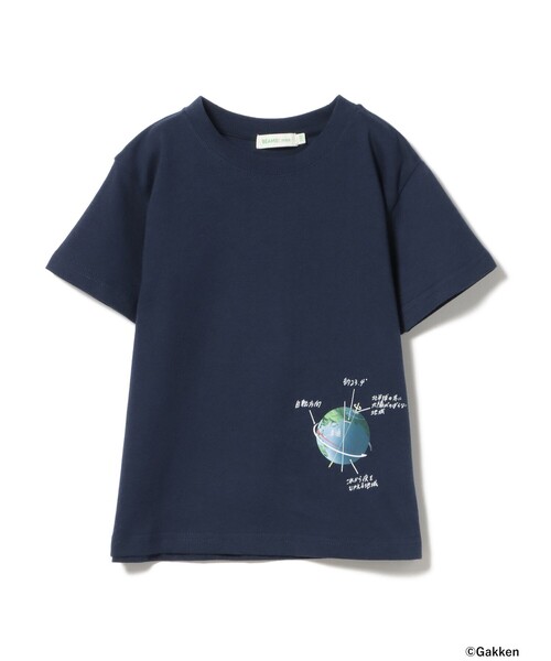 別注】学研の図鑑LIVE / 地球 Tシャツ (100～150cm)（Tシャツ