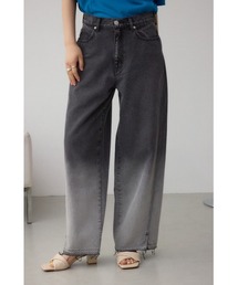 AZUL by moussy（アズールバイマウジー）の「【堀田茜さん着用アイテム】AZUL DENIM グラデーションワイドデニム（デニムパンツ）」