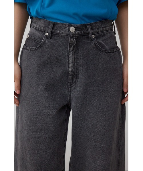 AZUL by moussy(アズールバイマウジー)の「【サイズ,身長別画像あり】AZUL DENIM グラデーションワイドデニム(デニムパンツ・レディース・ブラック・SMALL/MEDIUM)」の8枚目の写真