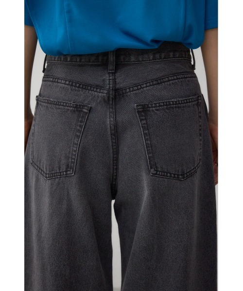 AZUL by moussy(アズールバイマウジー)の「【サイズ,身長別画像あり】AZUL DENIM グラデーションワイドデニム(デニムパンツ・レディース・ブラック・SMALL/MEDIUM)」の9枚目の写真