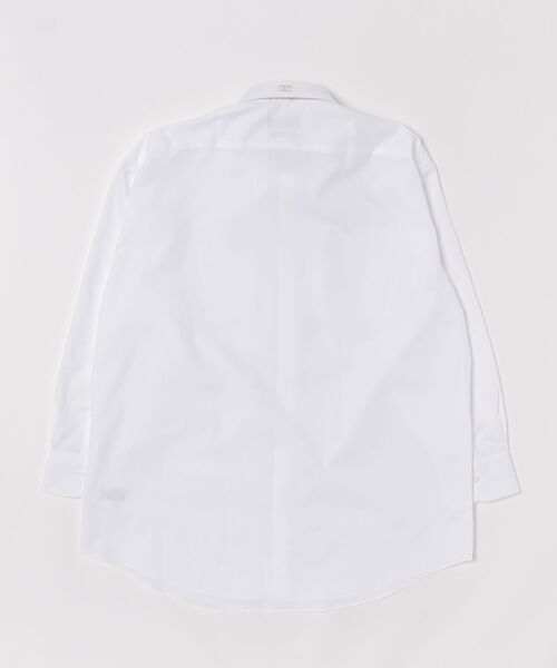 TOKYO SHIRTS（トウキョウシャツ）の「【超形態安定】 形態安定ノンアイロン ボタンダウン 長袖ビジネスワイシャツ（大きいサイズ・長いサイズ）（ビジネスシャツ・メンズ・ホワイト・首回り39cm-裄丈88cm/首回り41cm-裄丈90cm/首回り42cm-裄丈90cm/首回り43cm-裄丈90cm/首回り45cm-裄丈82cm/首回り45cm-裄丈86cm/首回り45cm-裄丈90cm/首回り47cm-裄丈86cm/首回り47cm-裄丈90cm）」の7枚目の写真