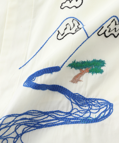 JOURNAL STANDARD(ジャーナルスタンダード)の「JUNGLES Good Thoughts Button Up(シャツ/ブラウス・メンズ・ホワイト系その他・MEDIUM/LARGE)」の6枚目の写真