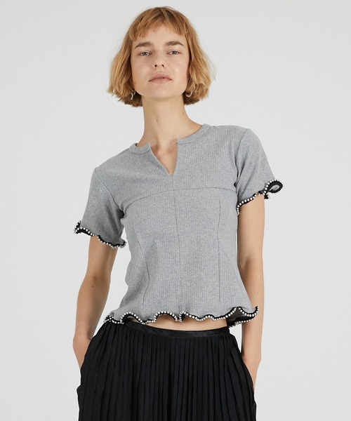 プランクプロジェクト　トップス セール】チェーンヘムトップ / Chain Hem Top（その他トップス