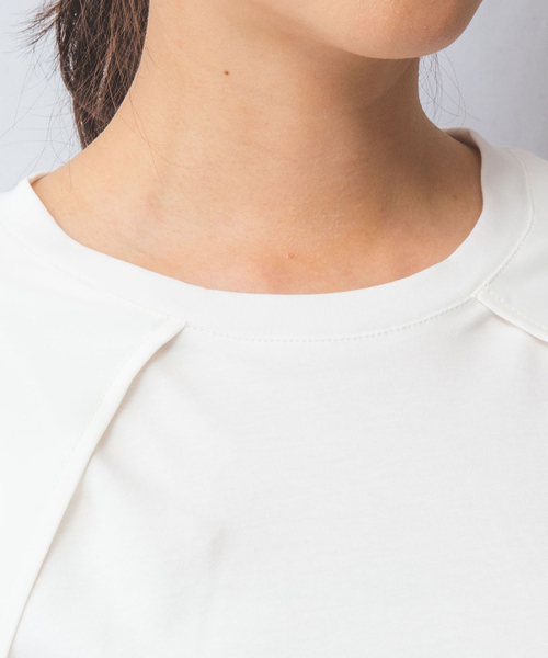 セール】【NARACAMICIE】マントデザインカットソー（Tシャツ