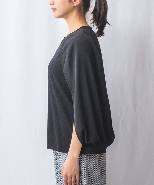 ナラカミーチェ（NARACAMICIE）/【NARACAMICIE】マントデザインカットソー セール】【NARACAMICIE】マントデザインカットソー（Tシャツ