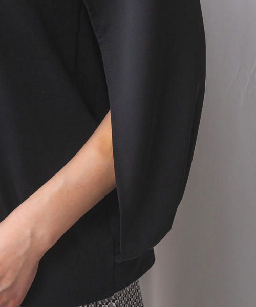 セール】【NARACAMICIE】マントデザインカットソー（Tシャツ