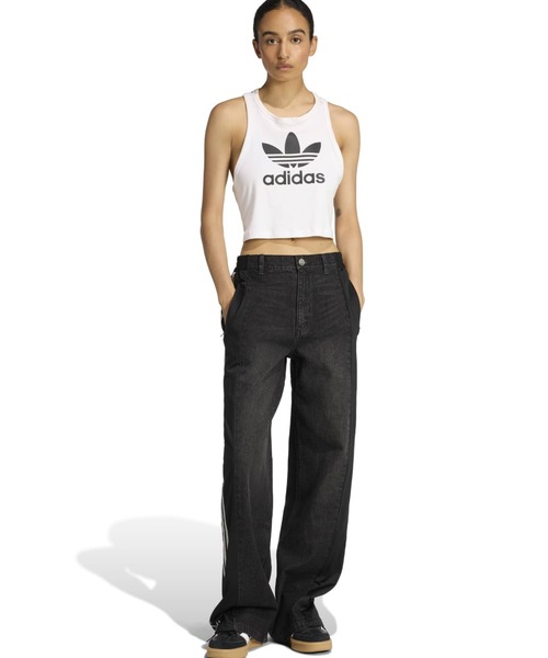 adidas ATHLETIC DEPT DENIM FIREBIRD PANTS / アディダス
