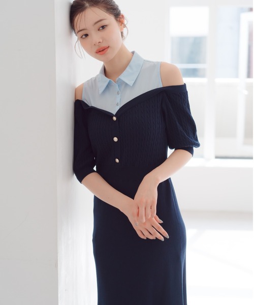 専用絶対厳禁♥Radyシャツニットワンピースその他含め２点セット新品未使用未開封 ワンピース レディース サマーニット 2点セット トップス