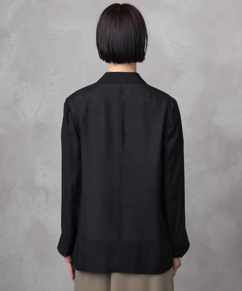 セール】シアーテーラードジャケット(裏地なし)（テーラードジャケット