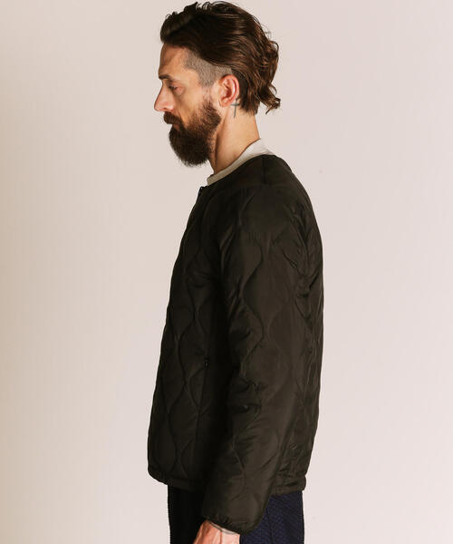 schott(ショット)の「Schott/ショット/xTAION/×タイオン/INNER DOWN JKT/インナー ダウンジャケット(ダウンジャケット/コート・メンズ・ブラック/ベージュ・MEDIUM/LARGE/X-LARGE/XX-LARGE)」の8枚目の写真