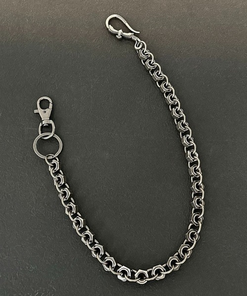 F&D : ブロックナットウオレットチェーン（ウォレットチェーン