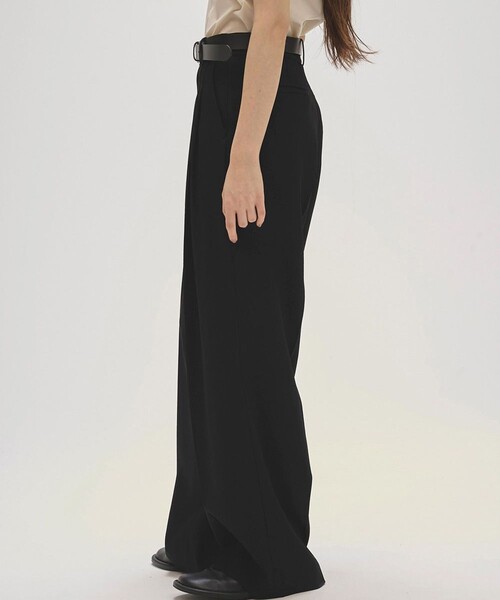 TODAYFUL/トゥデイフル】Tuck Wide Trousers/タックワイド