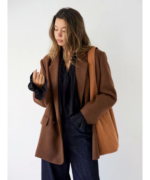 Ungrid（アングリッド）の「ワッペンデザインルーズ起毛ジャケット