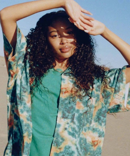 VANS(バンズ)の「BEACH GETAWAY ウォッシュドアウト Tシャツ(Tシャツ/カットソー・メンズ・ピンク/グリーン・SMALL/X-SMALL/MEDIUM/LARGE/X-LARGE/XX-LARGE)」の15枚目の写真