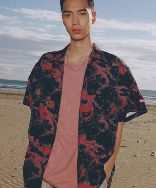 VANS(バンズ)の「BEACH GETAWAY ウォッシュドアウト Tシャツ(Tシャツ/カットソー・メンズ・ピンク/グリーン・SMALL/X-SMALL/MEDIUM/LARGE/X-LARGE/XX-LARGE)」の18枚目の写真