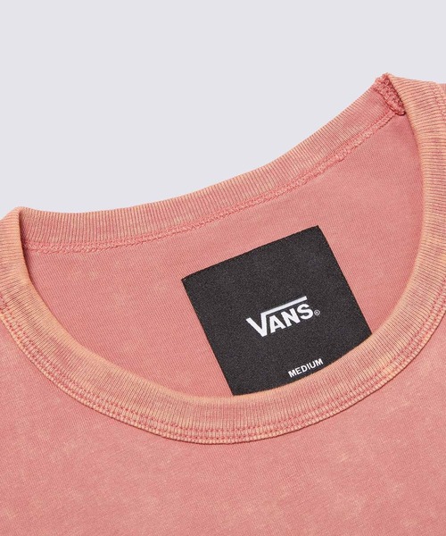 VANS(バンズ)の「BEACH GETAWAY ウォッシュドアウト Tシャツ(Tシャツ/カットソー・メンズ・ピンク/グリーン・SMALL/X-SMALL/MEDIUM/LARGE/X-LARGE/XX-LARGE)」の11枚目の写真