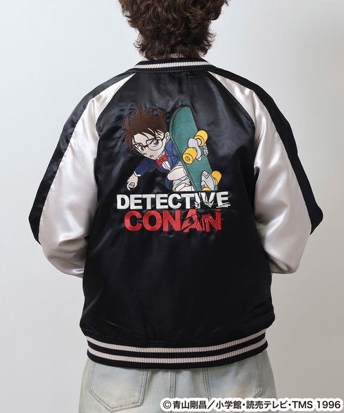 FUNALIVE（ファンアライブ）の「名探偵コナン　スカジャン（スカジャン・メンズ・ブラック・M/L/LL）」の18枚目の写真