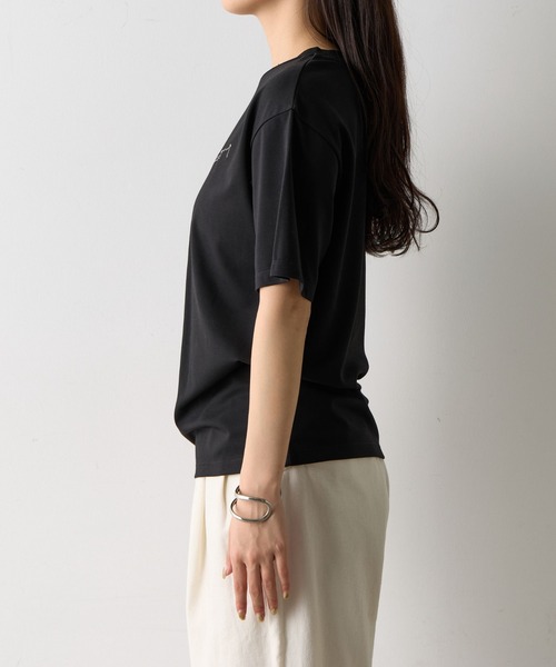 COLONY 2139(コロニートゥーワンスリーナイン)の「W刺繍星座Tシャツ(Tシャツ/カットソー・レディース・ホワイト/ブラック/カーキ・FREE)」の11枚目の写真