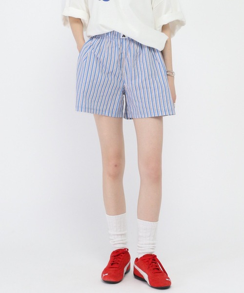 ALAND(エーランド)の「【UNISEX】ALAND/ストライプショートパンツ(その他パンツ・レディース・グリーン/ブルー・MEDIUM/LARGE)」の19枚目の写真