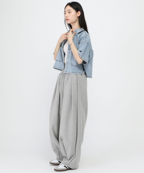 ALAND(エーランド)の「【UNISEX】ALAND/ストライプショートパンツ(その他パンツ・レディース・グリーン/ブルー・MEDIUM/LARGE)」の16枚目の写真