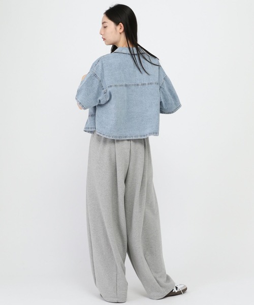 ALAND(エーランド)の「【UNISEX】ALAND/ストライプショートパンツ(その他パンツ・レディース・グリーン/ブルー・MEDIUM/LARGE)」の15枚目の写真