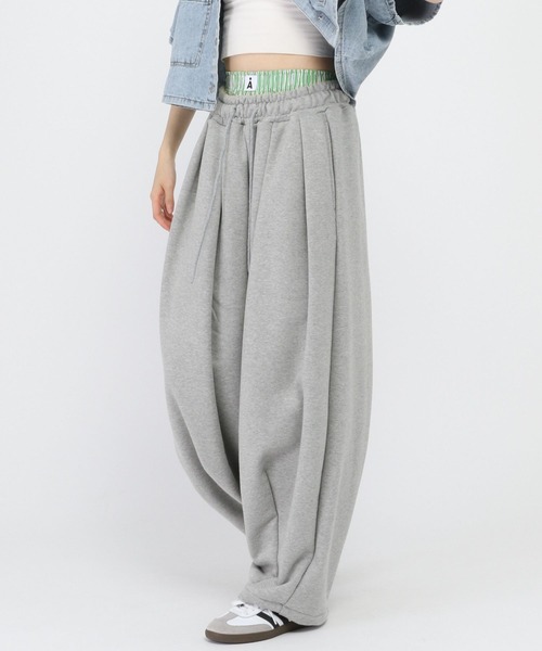 ALAND(エーランド)の「【UNISEX】ALAND/ストライプショートパンツ(その他パンツ・レディース・グリーン/ブルー・MEDIUM/LARGE)」の13枚目の写真