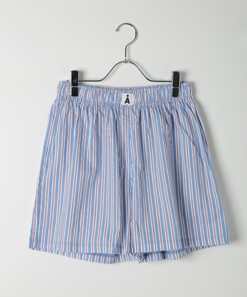ALAND(エーランド)の「【UNISEX】ALAND/ストライプショートパンツ(その他パンツ・レディース・グリーン/ブルー・MEDIUM/LARGE)」の10枚目の写真