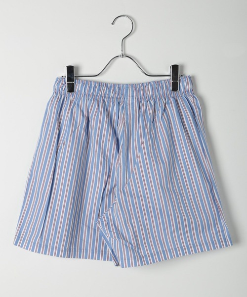 ALAND(エーランド)の「【UNISEX】ALAND/ストライプショートパンツ(その他パンツ・レディース・グリーン/ブルー・MEDIUM/LARGE)」の9枚目の写真