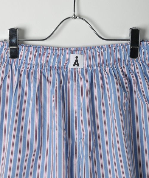 ALAND(エーランド)の「【UNISEX】ALAND/ストライプショートパンツ(その他パンツ・レディース・グリーン/ブルー・MEDIUM/LARGE)」の8枚目の写真